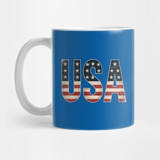 USA US Flag Patriotic 4th of July America Mug